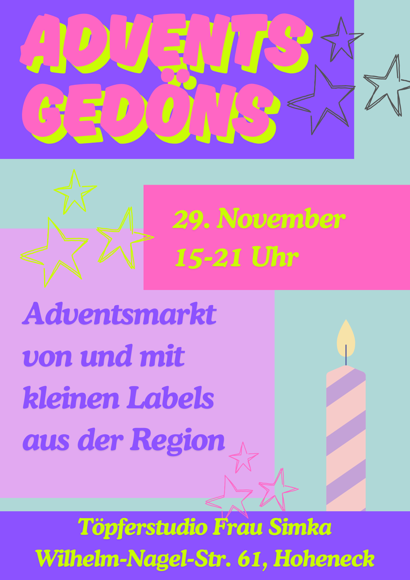 Flyer Adventsgedöns